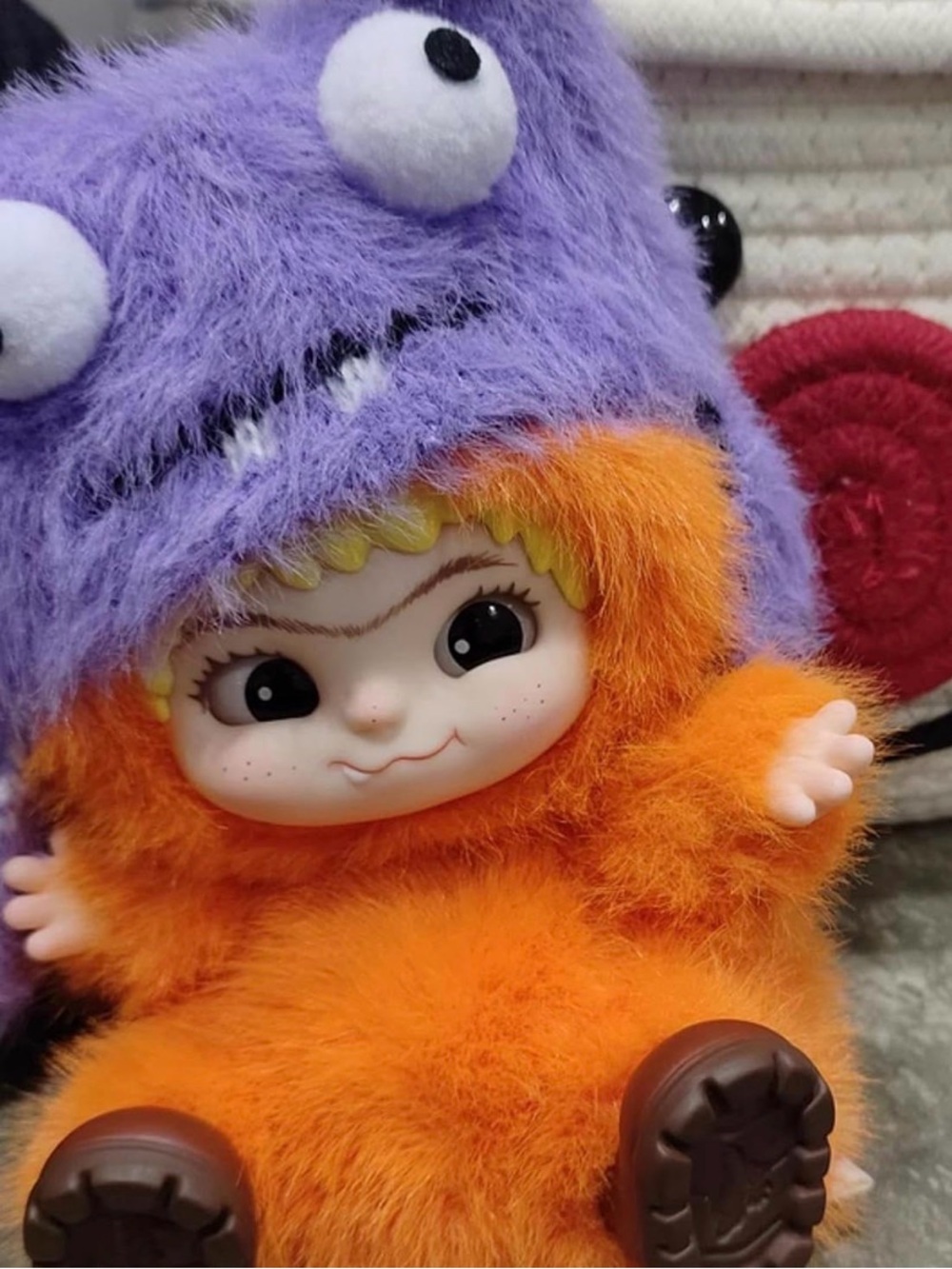 WAKUKU On a Roll series blind boxes containing vinyl plush pendant dolls (1 BOX) - Picture 1 of 8